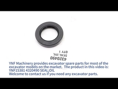 YNF15381 4320490 Selo de óleo para escavadeira Hitachi ZX110, ZX110-3, ZX110-3-AMS, ZX110-3-HCME, ZX110-E,