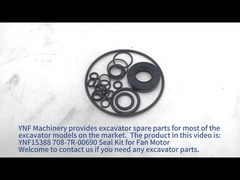 708-7R-00690 Kit de vedação para motor de ventilador, C0160-01A0 E H0360-01A0 Kit de vedação