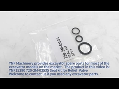 720-2M-03535 Kit de vedação para válvula de alívio D31EX-21 D31PX-21 kit de vedação volvo