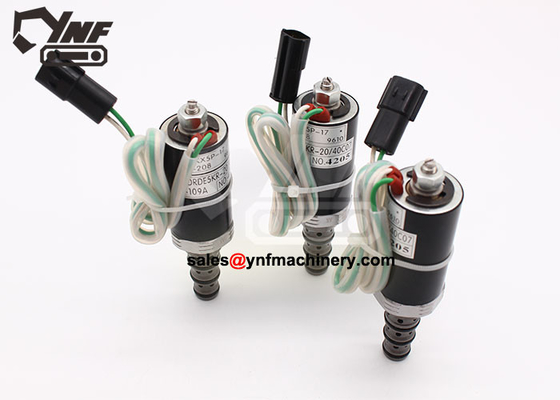 comprar Válvula solenóide hidráulica SK200 para escavadeira Kobelco YN35V00018F1 online manufacture