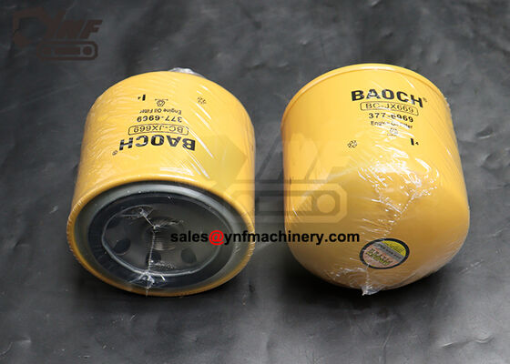 comprar YNF17512 Filtro de óleo de motor 377-6969 para escavadeira 306E Fabricação em linha