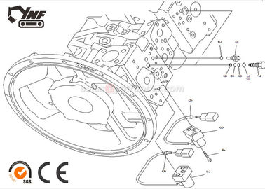 comprar Válvula piloto de aço das peças elétricas da máquina escavadora de PC200-7 702-21-55901 online manufacture