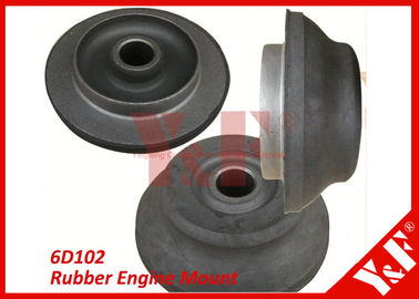 comprar borracha 6D102 com as peças de substituição flexíveis da máquina escavadora das montagens de motor do metal online manufacture