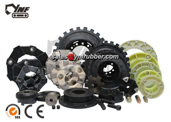 comprar Acoplamentos de movimentação de borracha flexíveis do motor da bomba hidráulica para o equipamento de movimento de terras das máquinas escavadoras do CASO online manufacture
