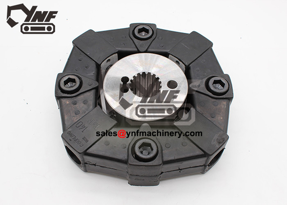 Preto flexível da borracha do ferro de Coupling For Komatsu da máquina escavadora de PC03-21C
