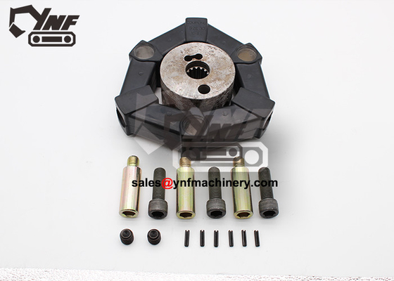 Máquina escavadora de borracha Spare Parts do acoplamento do motor com o Assy de alumínio 200LC do bloco