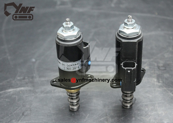Válvula de solenoide KHJ1714 de  Main Pump da máquina escavadora de CX75SR LRC0014