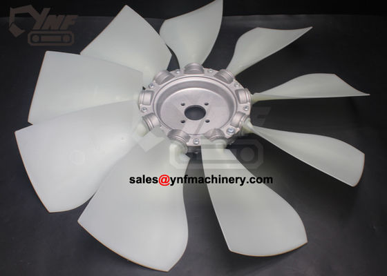 600-635-7870 lâmina do ventilador de refrigeração do motor para o motor da máquina escavadora D411 de KOMATSU