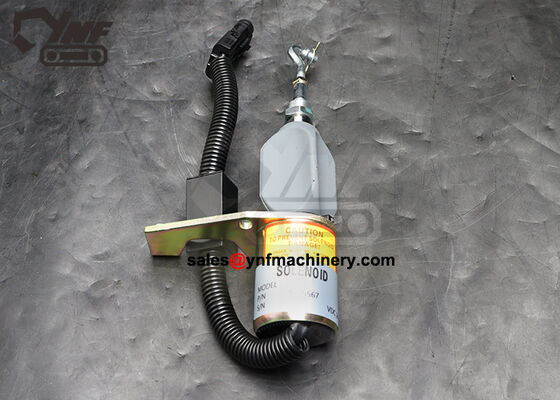 YNF17744 5295567 / 4942879 Solenoide de Parada – Solenoide de Desligamento do Motor 24V