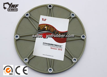 Substituição plástica do acoplamento da máquina escavadora da flange para a bomba da movimentação do motor do carregador do boi do patim do  216 de
