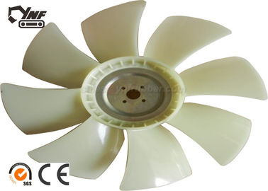Lâmina branca do ventilador de refrigeração do radiador 4BG1T para acessórios da máquina escavadora
