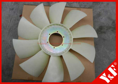 A máquina escavadora de  de 6 furos parte a lâmina 740-127-152-6T10 do ventilador de refrigeração da máquina escavadora de E320D