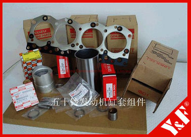 Jogo do forro do motor das peças de motor da máquina escavadora para as peças de motor de Isuzu