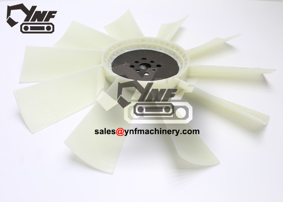 As lâminas 8 da pá do ventilador 10 do motor das peças sobresselentes 4bt3.9 de Cummins Engine da compra furam o material de nylon do PA